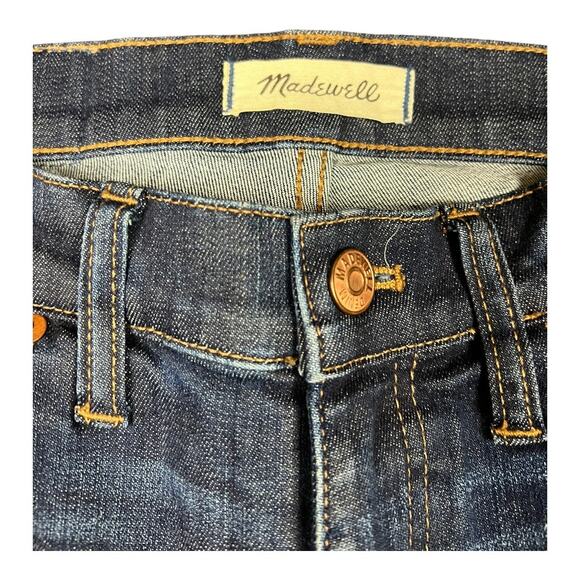 Madewell 8” Skinny size 28 Womens Jeans Dark Wash - Picture 3 of 6